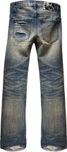 Load image into Gallery viewer, Flared Rust Denim