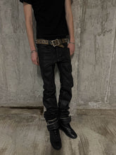 Load image into Gallery viewer, Oil Spill Straight Leg Denim PRE-ORDER